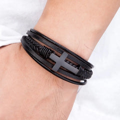 Clasp Stitching Men's Bracelet