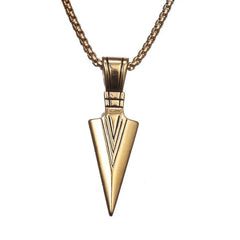 Arrow Head Pendant Long Chain Necklaces