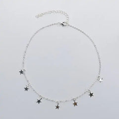 Lava drop & Star Shape Necklaces