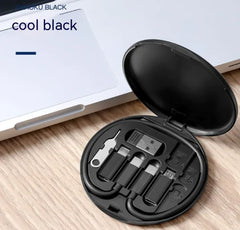 5-in-1 Portable Data Cable & Storage Box