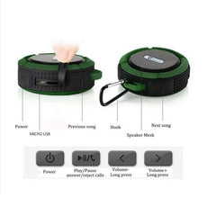 Portable Waterproof Bluetooth Speaker