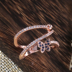 Butterfly Shaped Ring