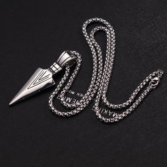 Arrow Head Pendant Long Chain Necklaces