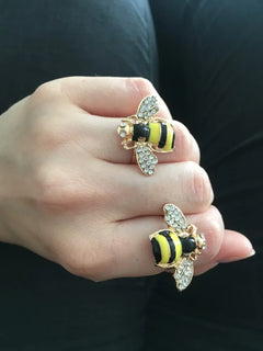 Bee Brooch Ring